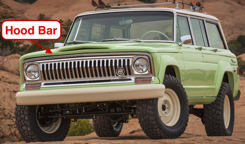 Illustration for article titled The Fascinatingly Cheap Way Jeep Restyled The Jeep Wagoneer For Nearly Three Decades